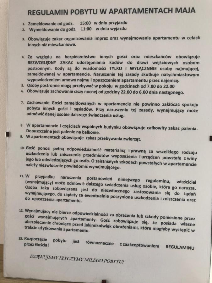 Apartamenty Maja Нови Тарг Екстериор снимка